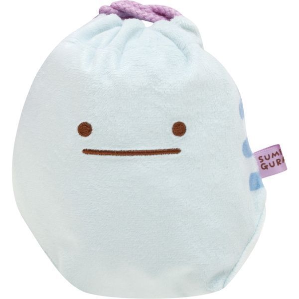 San-X Sumikko gurashi Tsuchinoko Drawstring Bag Fushigi na Otomodachi - Mysterious Friends theme from San-X Japan