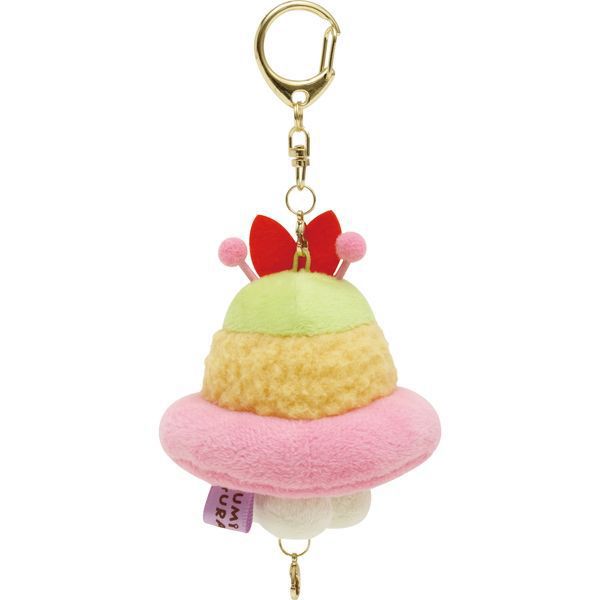 San-X Sumikko gurashi Ebifurai no shippo Plush Keychain Fushigi na Otomodachi - Mysterious Friends theme from San-X Japan