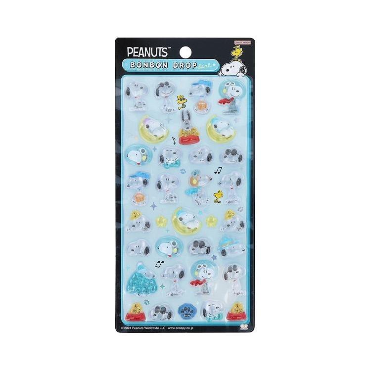 Bonbon Drop Sticker Peanuts Snoopy C 3D Epoxy Resin Sticker