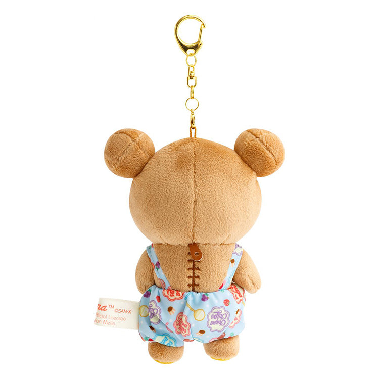 San-X Rilakkuma Rilakkuma Plush Keychain Rilakkuma x Chupa Chups collaboration Theme