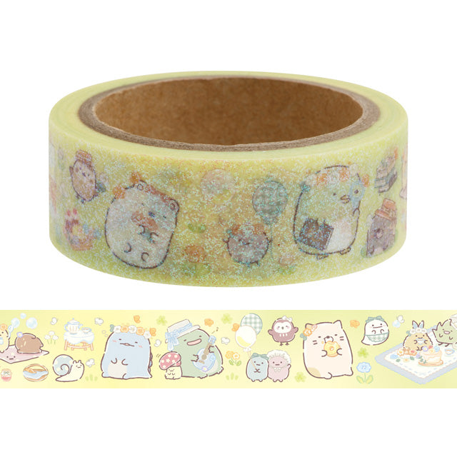 San-X Sumikko gurashi Picnic Washi Tape 15mm x 5M San-X Japan