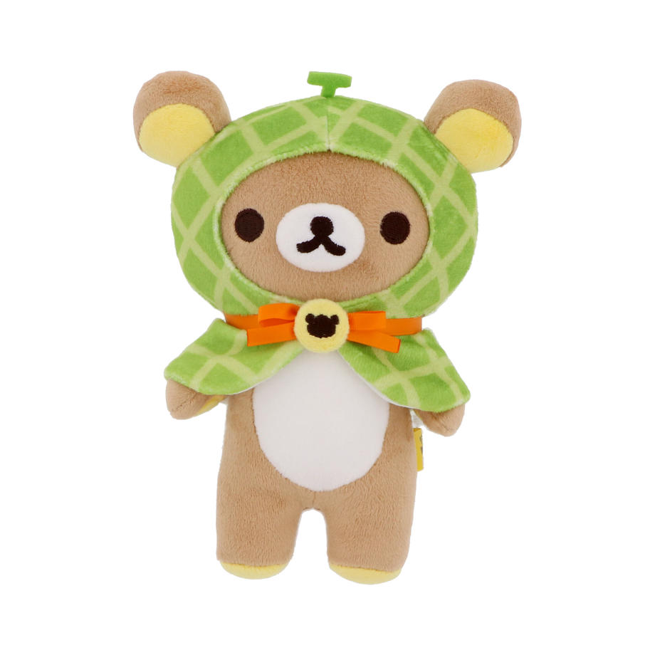 San-X Rilakkuma Plush Limited Edition Cantaloupe from 'Rilakkuma Ensemble tour Hokkaido' San-X Japan