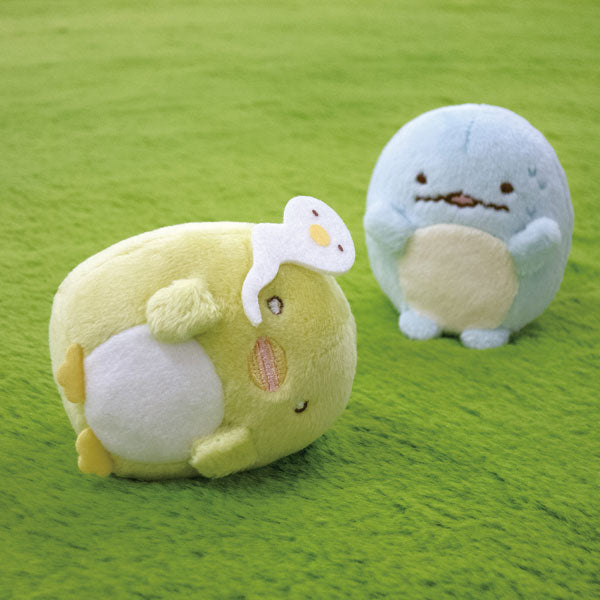 San-X Sumikko gurashi Tenori Plush Set Penguin? & Tokage from Minna Atsumarundesu Theme San-X Japan