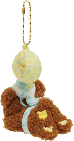 San-X Rilakkuma Chairoi koguma Plush Keychain from Happy For You Theme San-X Japan