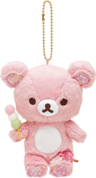 San-X Rilakkuma Sakura Plush Keychain MV22401 San-X Japan