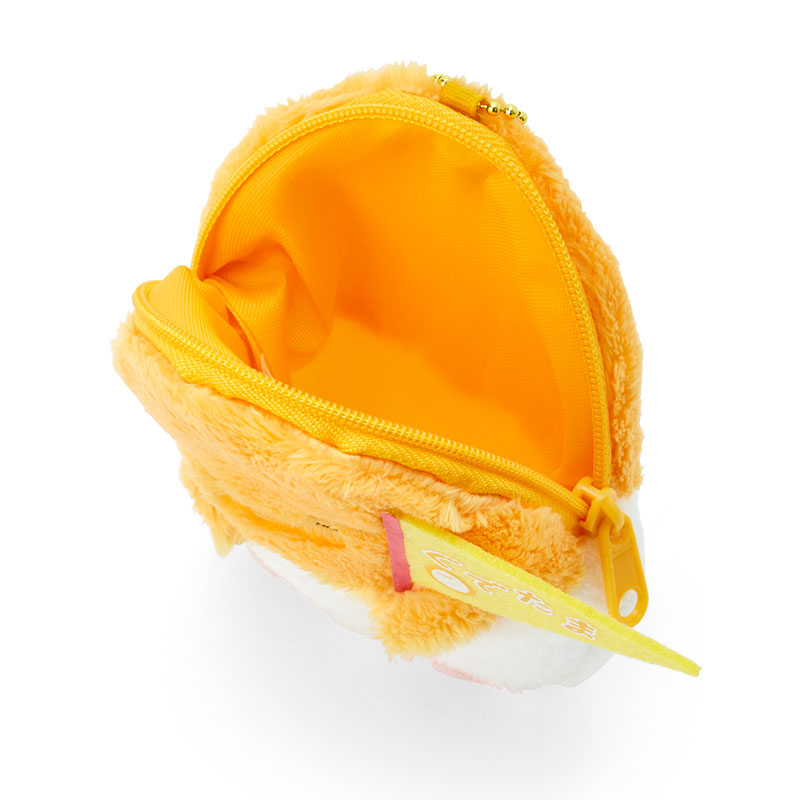 Sanrio Gudetama Plush Mini Pouch Case Keychain from 10th Anniversary Gudetama Land Special Edition Sanrio Direct from Japan