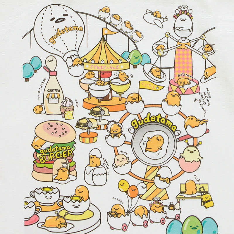 Sanrio Tote Bag Special Edition from 10th Anniversary Gudetama Land! Sanrio Direct from Japan