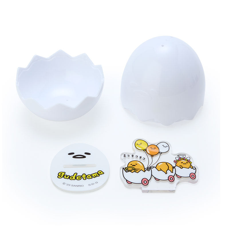 Sanrio Gudetama Acrylic Mini Stand Blind Package from 10th Anniversary Gudetama Land Special Edition Sanrio Japan