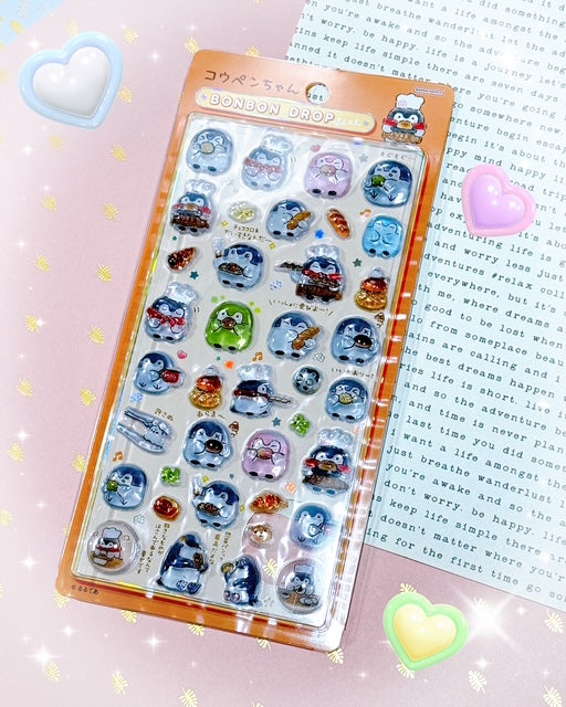 Bonbon Drop Sticker Koupen-chan 3D Epoxy Resin Sticker Sun-Star Japan