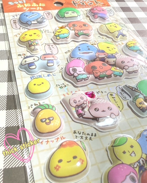 San-X Detective Tomanto Thick Sticker from Detective Tomanto theme San-X Japan