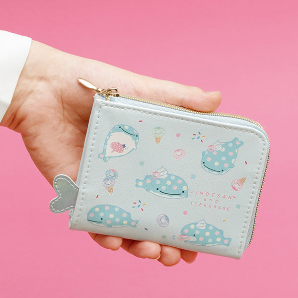 San-X Jinbesan Compact Wallet from 'JInbesan and Ice-kurage' Theme San-X Japan