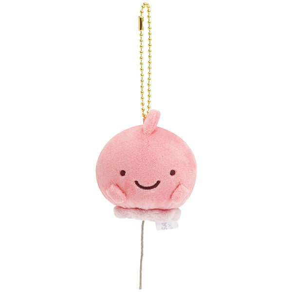 San-X Jinbesan Fusen-uo Plush Keychain from Jinbesan and Fusen-uo Theme San-X Japan