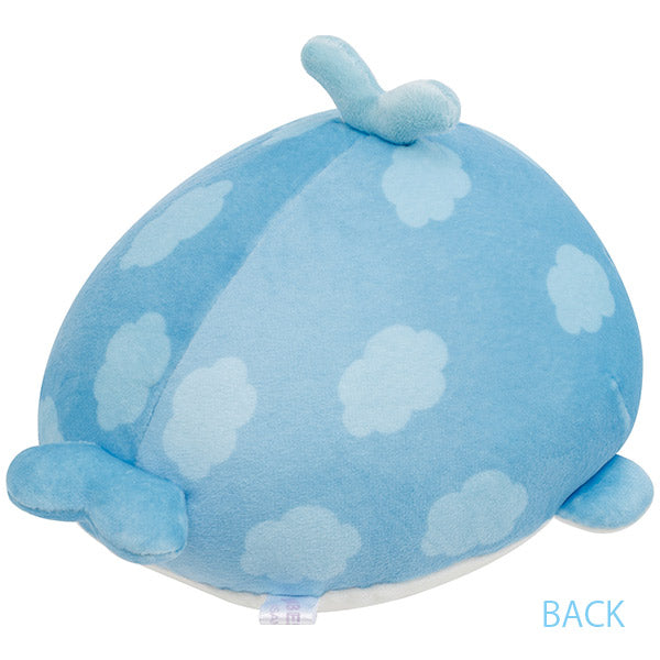 San-X Jinbesan Maigo-no Kokujira (Whale) Plush S size from Jinbesan and Fusen-uo Theme San-X Japan