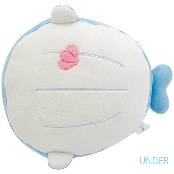 San-X Jinbesan Maigo-no Kokujira (Whale) Plush S size from Jinbesan and Fusen-uo Theme San-X Japan