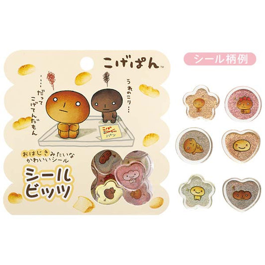 San-X Kogepan Seal Bits Acrylic Flake stickers San-X Japan