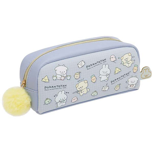 San-X Pokantotan Pencil Pouch Case Blue San-X Japan