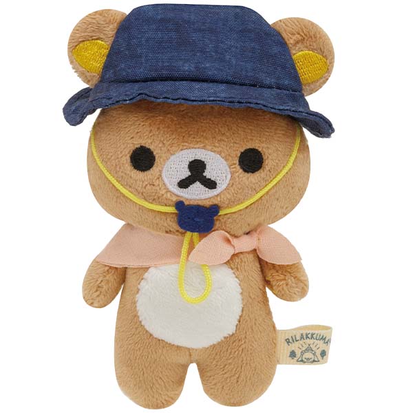 San-X Rilakkuma Tenori Plush from 'Rilakkuma Komorebi Camp' theme San-X Japan