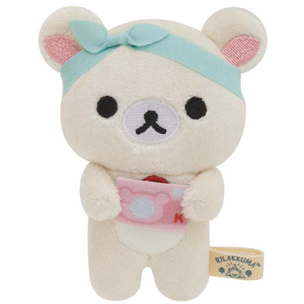 San-X Rilakkuma Tenori Plush from 'Rilakkuma Komorebi Camp' theme San-X Japan