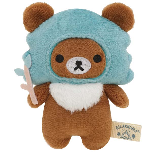 San-X Rilakkuma Tenori Plush from 'Rilakkuma Komorebi Camp' theme San-X Japan