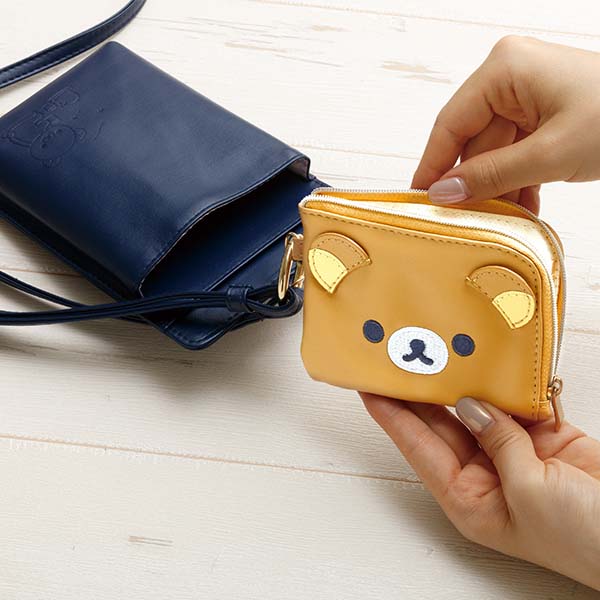 San-X Rilakkuma Sling Pouch set from 'Relax with Rilakkuma at Night' theme San-X Japan