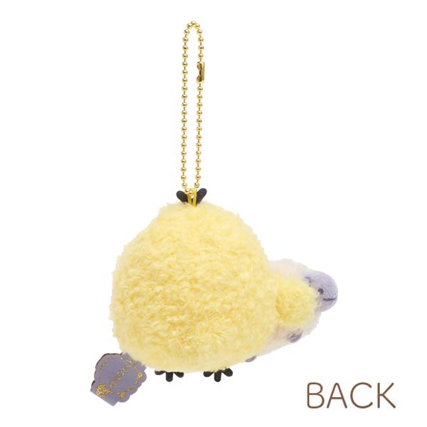 San-X Rilakkuma Kiiroitori Plush Keychain from 'Relax with Rilakkuma at Night' theme San-X Japan