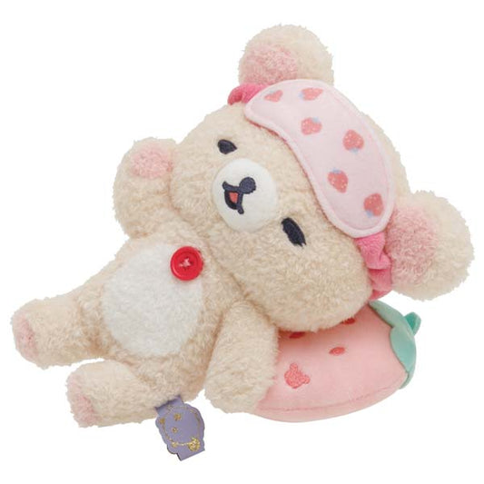 San-X Rilakkuma Sleeping Plush Korilakkuma from 'Relax with Rilakkuma at Night' theme San-X Japan