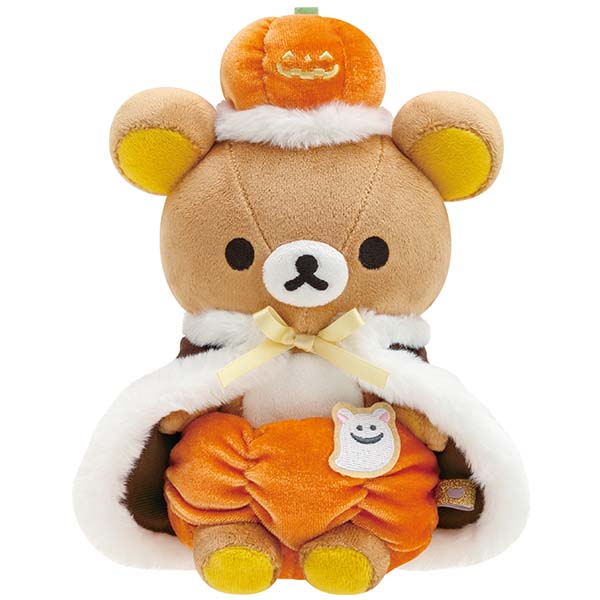 San-X Rilakkuma Plush Magical Pumpkin Halloween in 2023 Rilakkuma/ Korilakkuma/ Kiiroitori/ Chairoi kogumaSan-X Japan