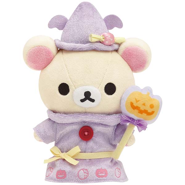 San-X Rilakkuma Plush Magical Pumpkin Halloween in 2023 Rilakkuma/ Korilakkuma/ Kiiroitori/ Chairoi kogumaSan-X Japan
