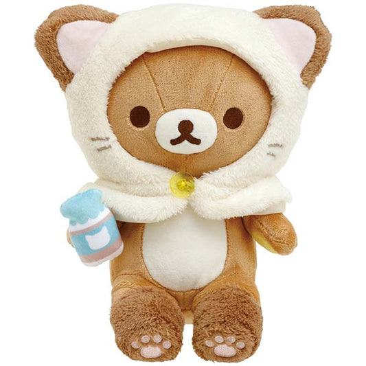 San-X Rilakkuma Plush from 'Neko Neko no Yu' Theme San-X Japan