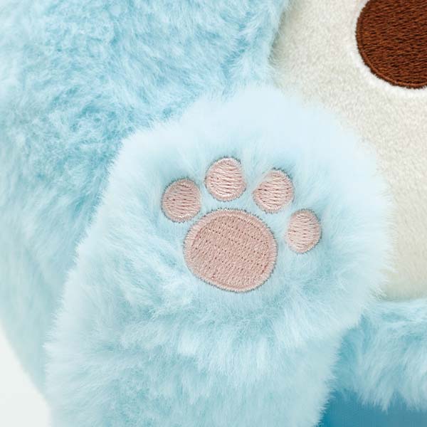 Rilakkuma Korilakkuma Mizunya Plush (Blue) Height 32cm approx from 'Neko Neko no Yu' Theme San-X Japan