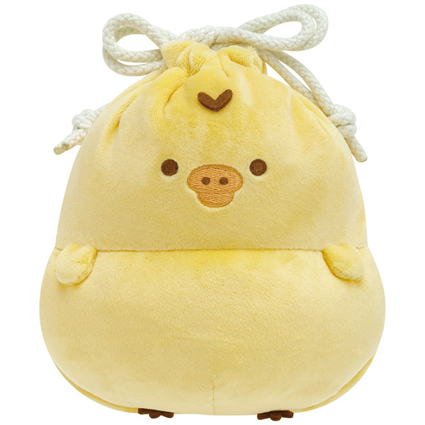 San-X Rlakkuma Kiiroitori Drawstring bag from Pom Poko Kyomugurumi San-X Japan