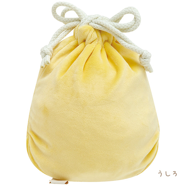 San-X Rlakkuma Kiiroitori Drawstring bag from Pom Poko Kyomugurumi San-X Japan