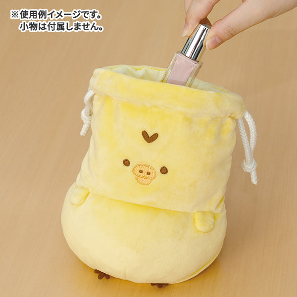 San-X Rlakkuma Kiiroitori Drawstring bag from Pom Poko Kyomugurumi San-X Japan