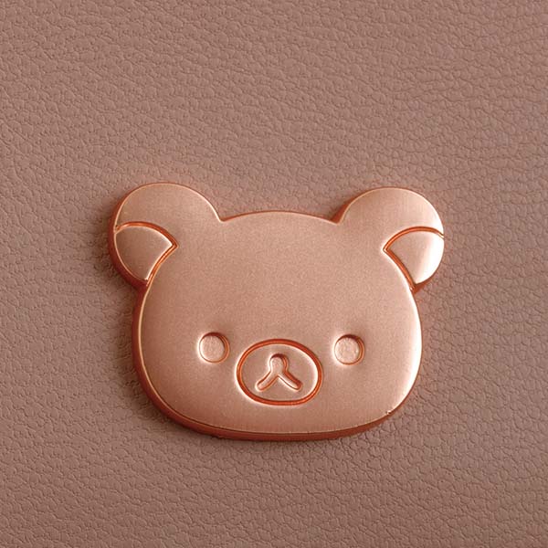San-X Rilakkuma Card Case with Reel Neck Strap Pale Pink San-X Japan