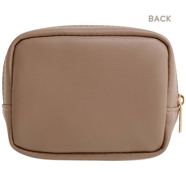 San-X Rilakkuma Mini Pouch comes with Rilakkuma Heart Shape Mirror BROWN BEIGE San-X Japan