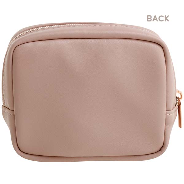 San-X Rilakkuma Mini Pouch comes with Rilakkuma Heart Shape Mirror Pale Pink San-X Japan