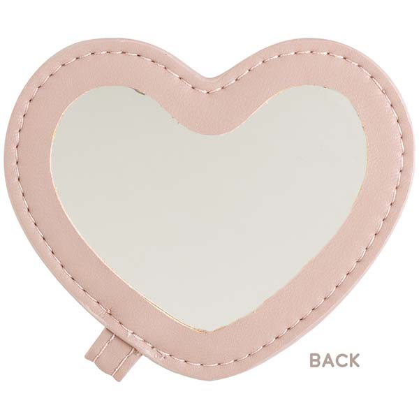 San-X Rilakkuma Mini Pouch comes with Rilakkuma Heart Shape Mirror Pale Pink San-X Japan