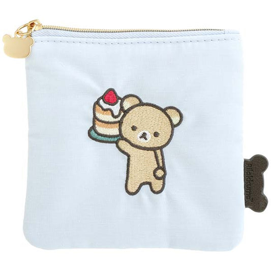San-X Rilakkuma Flat Pouch Case from Basic Rilakkuma Favorite Things Theme San- X Japan
