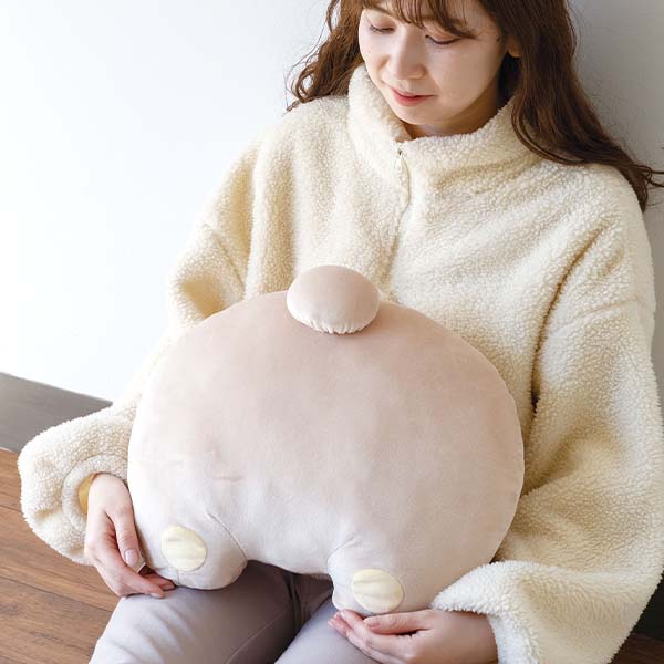 San-X Rilakkuma Plush Cushion from Basic Rilakkuma Favorite Thing theme San-X Japan