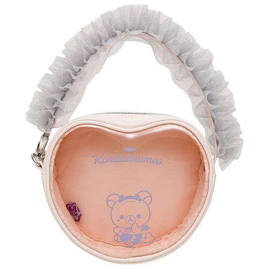San-X Rilakkuma Korilakkuma Heart Pouch from Korilakkuma no Koakuma Kibun Theme San-X Japan