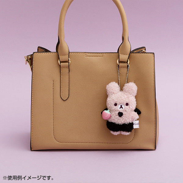 San-X Koakuma Usagi Plush Keychain (Pink Rabbit ) from Korilakkuma-no Koakuma Kibun Theme San-X Japan
