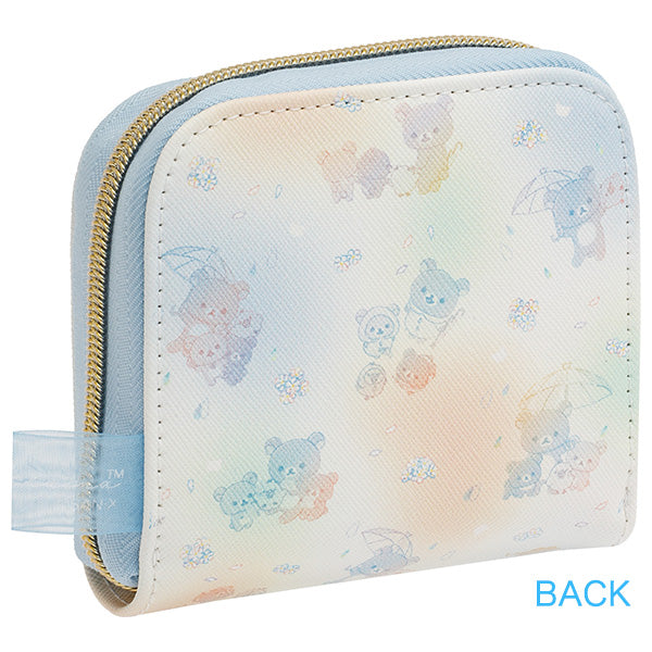 San-X Rilakkuma Supplement Pouch comes with plastic case from Ame nochi Hare Rilakkuma Theme San-X Japan