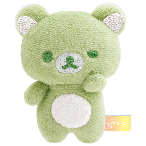 San-X Rilakkuma Nanairo Tenori Plush Seven colours Rilakkuma from Ame nochi Hare Rilakkuma Theme San-X Japan