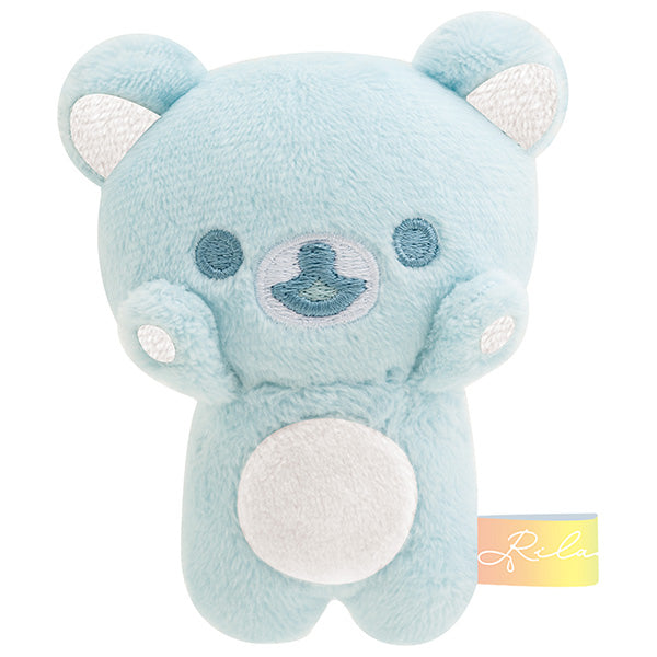 San-X Rilakkuma Nanairo Tenori Plush Seven colours Rilakkuma from Ame nochi Hare Rilakkuma Theme San-X Japan
