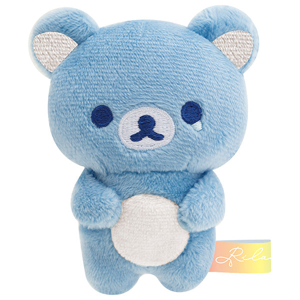 San-X Rilakkuma Nanairo Tenori Plush Seven colours Rilakkuma from Ame nochi Hare Rilakkuma Theme San-X Japan