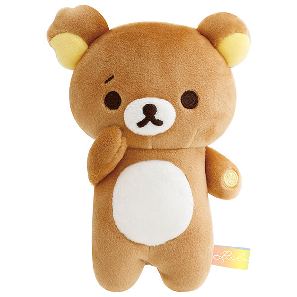 San-X Rilakkuma Rilakkuma Plush comes with transparent pouch from Ame nochi Hare Rilakkuma Theme San-X Japan
