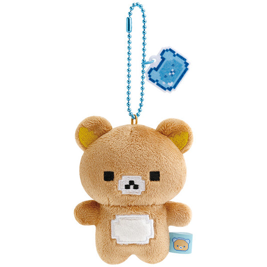 San-X Rilakkuma Rilakkuma Plush Keychain from Gaming Rilakkuma Theme San-X Japan