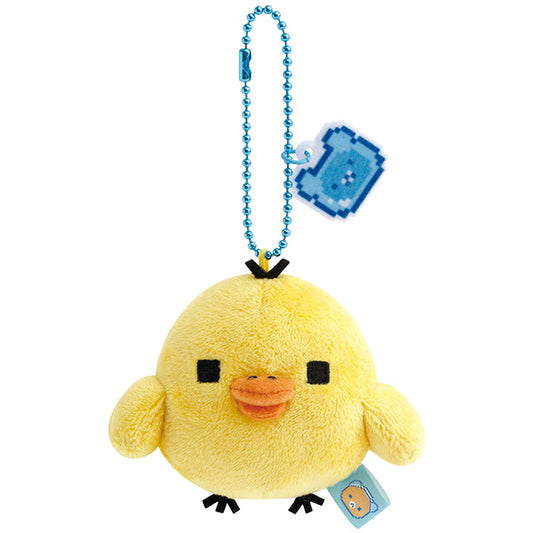 San-X Rilakkuma Kiiroitori Plush Keychain from Gaming Rilakkuma Theme San-X Japan