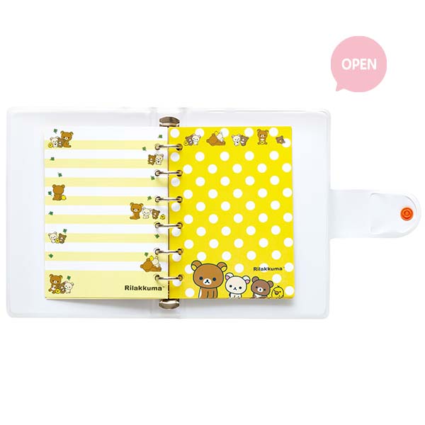San-X Rilakkuma Soft PVC 6-hole Blinder includes 10 sheets of release paper San-X Japan