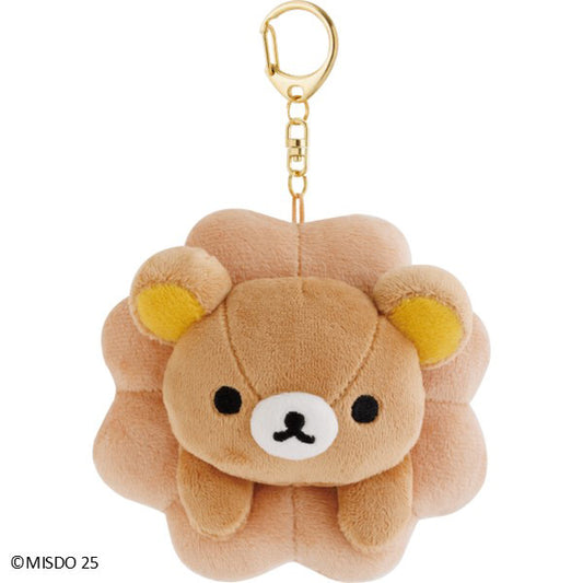 San-X Rilakkuma Rilakkuma Plush Keychain from mister donut theme San-X Japan